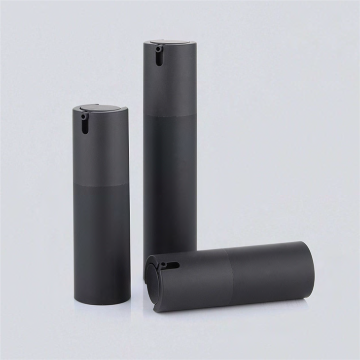 Buidéal Matt Dubh Airless Le haghaidh Cúram Skin